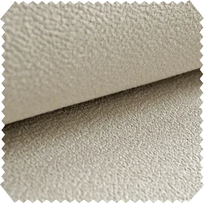 Produktbild von novely® MILANO Velours Stoff Möbelstoff Polsterstoff Lederoptik | Meterware | 1lfm - Farbe: 02 Hellbeige