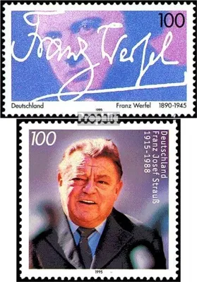 Produktbild von Briefmarken BRD (BR.Deutschland) 1995 Mi 1813,1818 (kompl.Ausg.) postfrisch 50.Todestag von Werfel