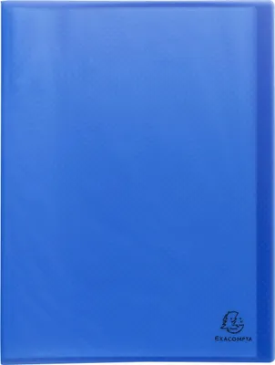 Produktbild von Exacompta 78522E 20x Sichtmappe Opak recycl. A4 20H Hellblau