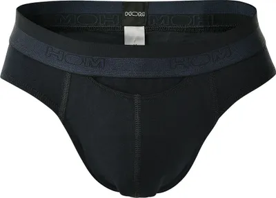 Produktbild von HOM HO1 mini briefs slip (1-pack), herenslip met horizontale gulp, navy blauw