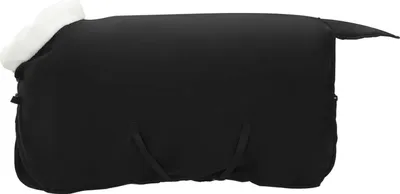 Immagine prodotto di vidaXL Coperta per cavalli nera 85 cm in pile polare