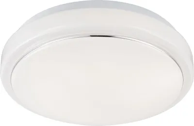 Produktbild von LED Deckenleuchte, dimmbar, Alu weiß, D 26 cm