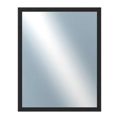 Obrázok produktu pre DANTIK - Zrkadlo v ráme - rozmery s rámom cca 40x50 cm z KASETTE čiernej farby (2759)