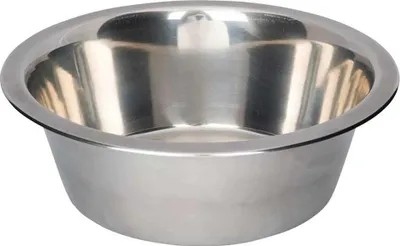 Productafbeelding van Trixie roestvrijstalen kom, 0,45 liter / diameter 12 cm