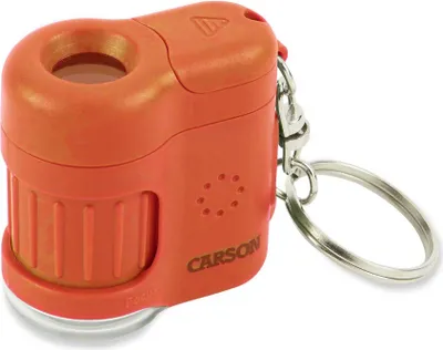 Zdjęcie produktu dla Carson MICROMINI 20X, Mikroskop cyfrowy, Pomarańczowy, Srebrny, 20x, LED, Bateria, 23 mm