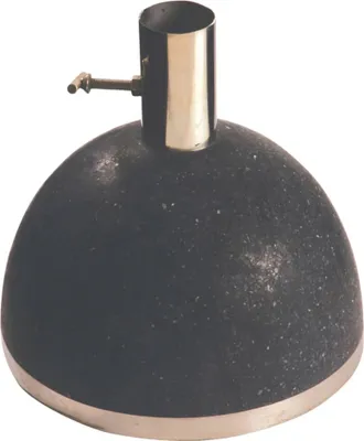 Image de Pied de parasol en granit - D. 25 cm x H. 24 cm - Noir