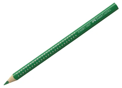 Produktbild von FABER-CASTELL Dreikant Buntstift Jumbo GRIP smaragdgrün