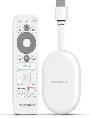 Immagine prodotto di Thomson Streaming Dongle Google TV Go 150 Cast 4K - White