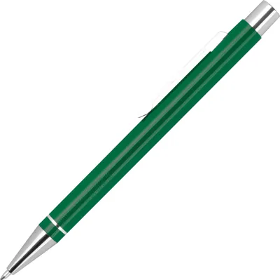 Produktbild von 10 Gel-Kugelschreiber / aus Metall / Gelschreiber / Farbe: grün