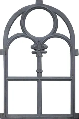 Produktbild von Stallfenster Fenster Scheunenfenster Eisen grau 74cm Antik-Stil Eisenfenster
