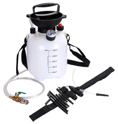 Productafbeelding van Handpomp transmissieolie - 3 liter - Overdrachtspomp met adapters - Universeel