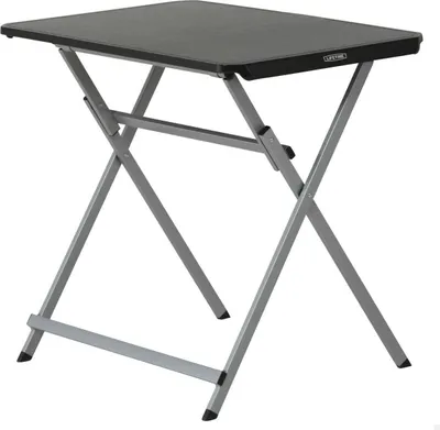 Obrázek produktu pro Boční stolek Lifetime černý 75 x 66 x 50,5 cm ocelový plast
