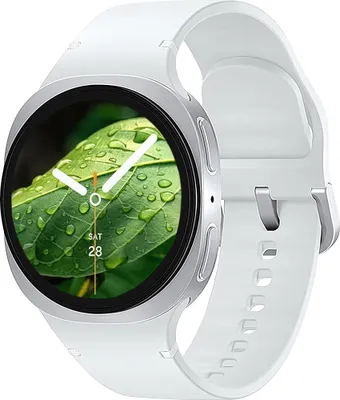 Produktbild von Samsung Galaxy Watch8, 40mm, Bluetooth, Silver Smartwatch, Farbe:Silber