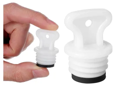 Produktbild von 2 Stück Wiederverwendbare Gummistopfen 1,8 cm für Wärmflaschen