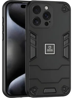 Obrázek produktu pro Odolné pouzdro Holder Armor pro Apple iPhone 7/iPhone 8/iPhone SE 2020/iPhone SE 2022 - Černá KP40611