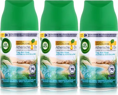 Produktbild von Air Wick Freshmatic Max Raumspray Tag am Meer 250ml - Raumduft (3er Pack)