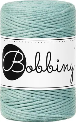Produktbild von Bobbiny Macrame Cord 1,5 mm 100 m Duck Egg Blue Schnur