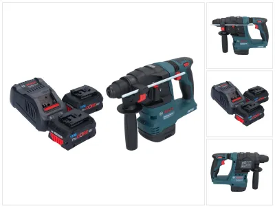Immagine prodotto di Bosch GBH 18V-22 Martello rotante professionale a batteria 18 V 1,9 J SDS Plus Brushless + 2x batteria ProCORE 8,0 Ah + caricabatterie