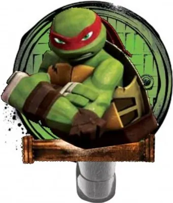 Produktbild von TRL Turtles Fahrradlenkerhupenset, 1Stück