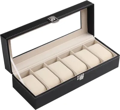 Obrázek produktu pro krabička na hodinky pro 6 kusů