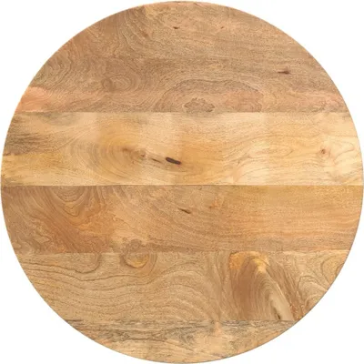 Produktbild von Design Tischplatte Ø 60x2,5 cm Rund Massivholz Mango, Tischplatten 2024 Neu