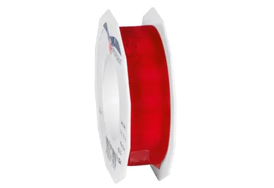Produktbild von C.E. Pattberg Geschenkband Four Seasons seidenmatt rot