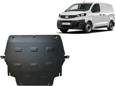 Obrázok produktu pre Oceľový ochranný kryt podvozku pre motor Fiat Scudo