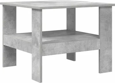 Produktbild von Couchtisch Beton Grau 57 x 55 x 45 cm Holzwerkstoff