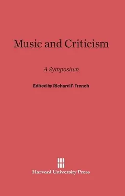 Produktbild von Music and Criticism