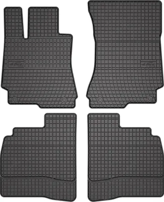 Produktbild von 2005-2013 Mercedes S Klasse W221 Fußmatten Gummi Schwarz 4 tlg