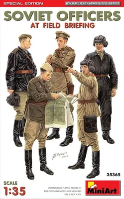 Image de MiniArt 1:35 Fig. Officier soviétique en mission (5)SE