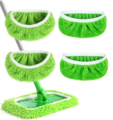 Productafbeelding van 4 Stuks Vervangbare Bodendoeken voor Swiffer Sweeper