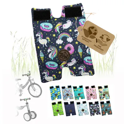 Produktbild von BambinIWelt Lenkerpolster, Lenkerschutz für Roller, Scooter, Fahrrad, Laufrad, Dreirad, für Puky Modelle, Modell 24 klein