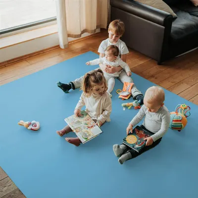 Immagine prodotto di Tappeto per gattonare SanoSoft XXL 240x520cm Azzurro