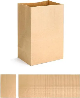 Zdjęcie produktu dla Torby kartonowe, 50 sztuk, do pakowania prezentów, przechowywania, przeprowadzek, 30,5 x 20 x 12,5 cm