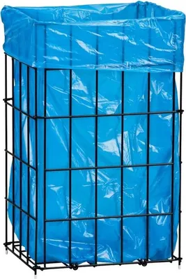 Obrázok produktu pre Kôš na papierové utierky, drôtený, MERIDA STELLA, čierny, 47 l