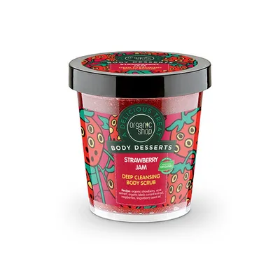 Produktbild von Bio-Erdbeer-Körperpeeling, 450ml