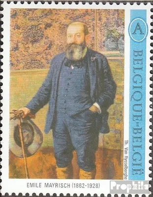 Produktbild von Briefmarken Belgien 1996 Mi 2679 (kompl.Ausg.) postfrisch Gemälde von Rysselberghe