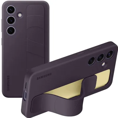 Produktbild von Samsung Standing Grip Case Violet, Cover, Samsung, Galaxy S24, 15,8 cm (6.2"), Violett