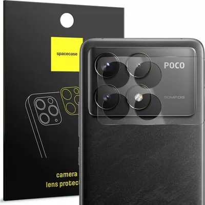 Produktbild von Spacecase Kamera Glas Poco F6 Pro 5G