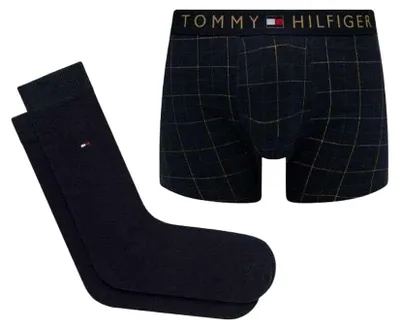 Immagine prodotto di Tommy Hilfiger - Set di boxer da uomo, taglia extra large NA905 (S) (blu navy scuro)