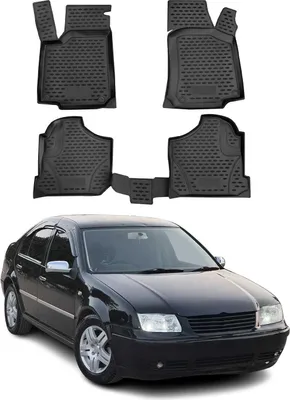 Produktbild von 1998-2004 VW Bora Fußmatten TPE Schwarz 4 tlg