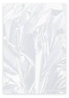 Produktbild von 1000x Universal Flachbeutel 200 x 300 mm 2 liter 'M' HDPE gerollt transparent