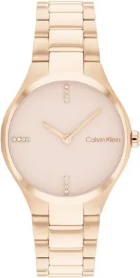 Obrázok produktu pre Zegarek damski CALVIN KLEIN 25200334 różowe złoto fashion