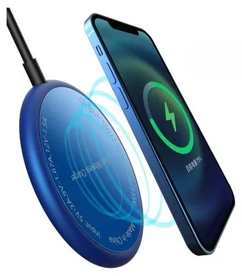 Productafbeelding van DrPhone MAG4 - Fast Wireless Charger - Oplader - Compatibel Met iPhone met