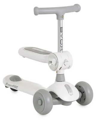 Produktbild von Byox StreetPro Grey 2-in-1 Kinderroller mit Licht und Sound