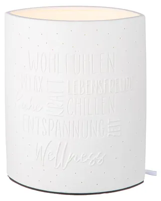 Produktbild von Gilde Porzellan Lampe "Achtsamkeit"