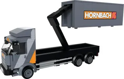 Obrázek produktu pro Stavebnice HORNBACH Kontejnerový nákladní vůz 21,3 x 9,3 cm