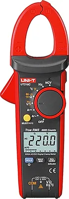 Immagine prodotto di Misuratore a pinza 600A True RMS UT216C Uni-T MIE0189 LECHPOL