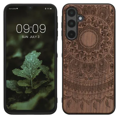 Productafbeelding van kwmobile KWM0000221F002C, hoesje, Samsung, Galaxy A16 5G, donkerbruin